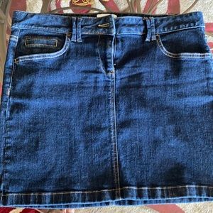Denim skirt